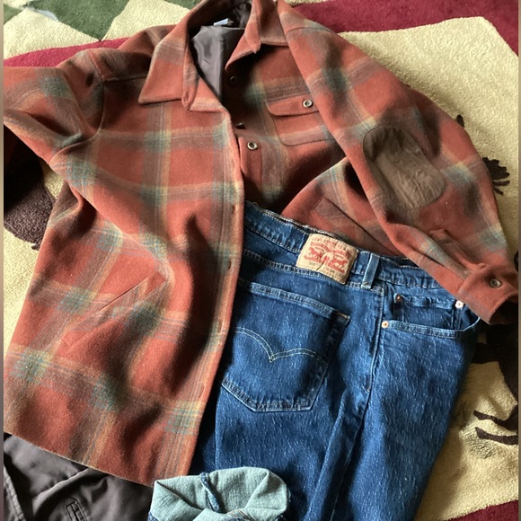 π
Western Born Aztec Wool Red Kalim Southwest Shoulder Bag LEATHER Handles - Picture 7 of 16